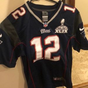 Tom Brady #12 Patriots Jersey